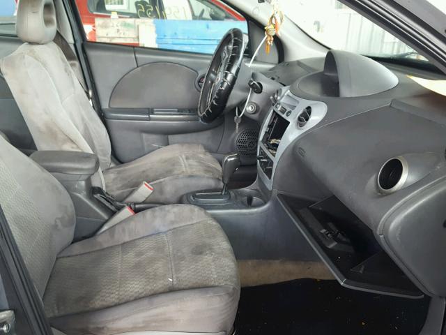 1G8AJ55FX7Z149852 - 2007 SATURN ION LEVEL SILVER photo 5