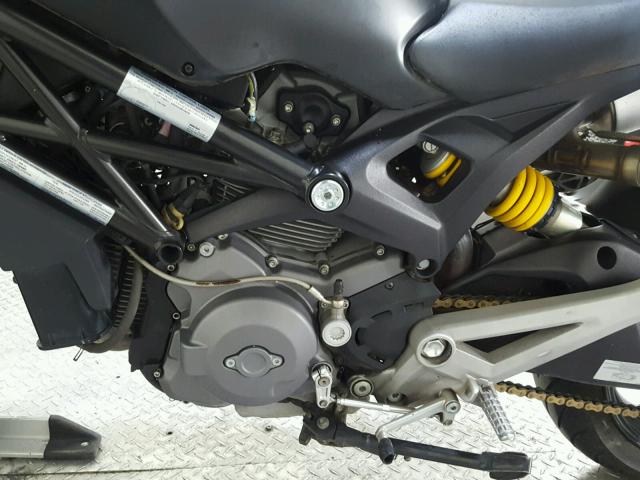 ZDM1RADN5DB070260 - 2013 DUCATI MONSTER 69 BLACK photo 12