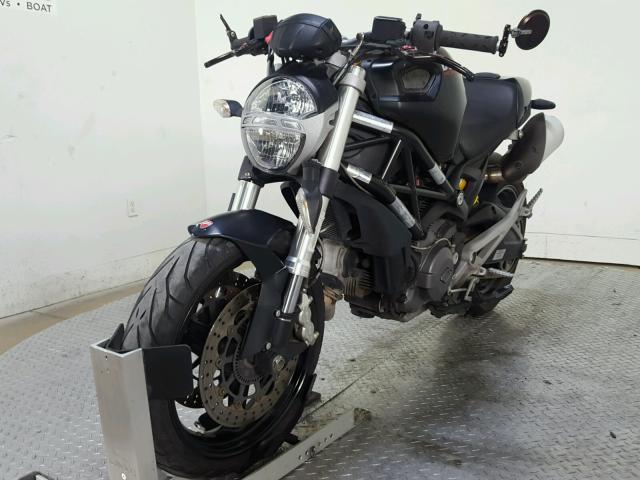 ZDM1RADN5DB070260 - 2013 DUCATI MONSTER 69 BLACK photo 2