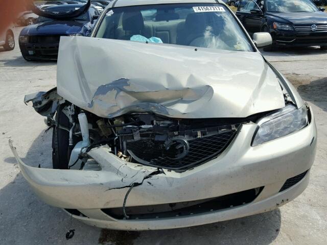 1YVFP80C845N34185 - 2004 MAZDA 6 I Կանաչ լուսանկար 9