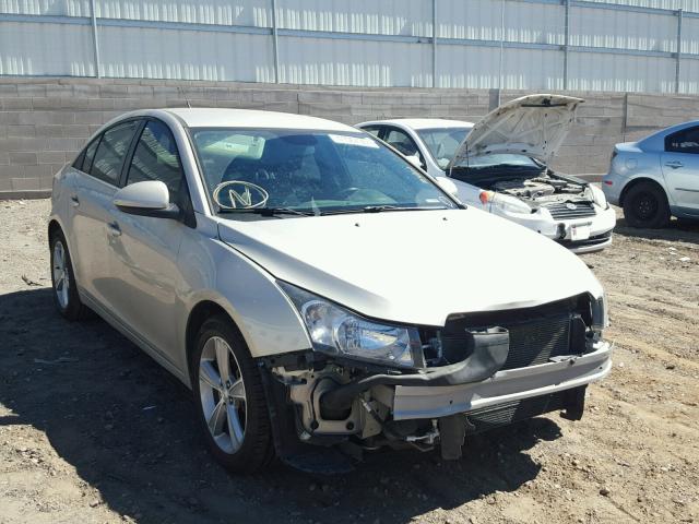 1G1PE5SB8D7183245 - 2013 CHEVROLET CRUZE LT BEIGE photo 1