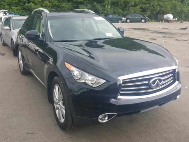 JN8CS1MW8EM412179 - 2014 INFINITI QX70 BLACK photo 1