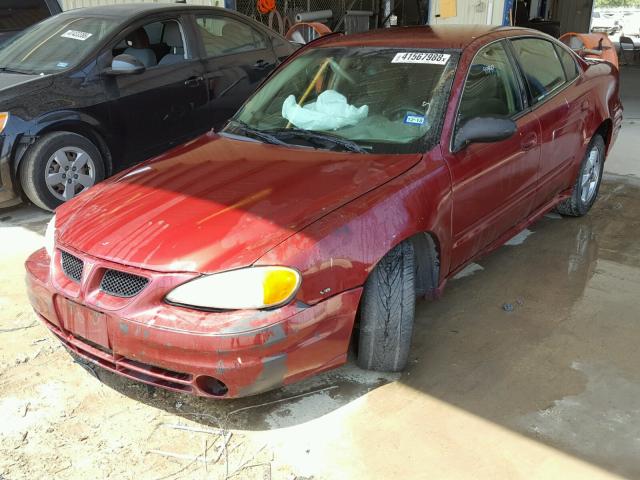 1G2NE52E75M207714 - 2005 PONTIAC GRAND AM S Qırmızı foto 2