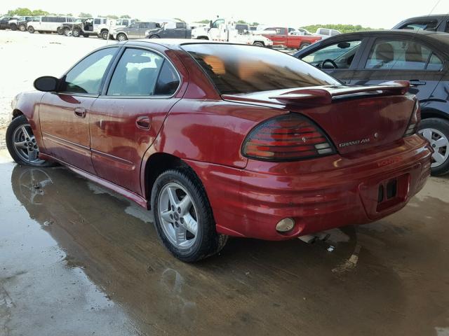 1G2NE52E75M207714 - 2005 PONTIAC GRAND AM S Qırmızı foto 3