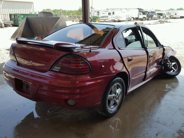 1G2NE52E75M207714 - 2005 PONTIAC GRAND AM S Qırmızı foto 4