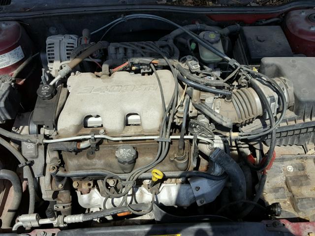 1G2NE52E75M207714 - 2005 PONTIAC GRAND AM S Qırmızı foto 7