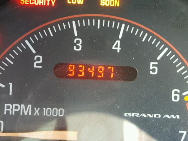 1G2NE52E75M207714 - 2005 PONTIAC GRAND AM S Qırmızı foto 8