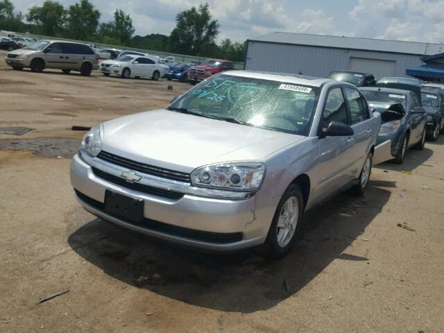 1G1ZT54865F288857 - 2005 CHEVROLET MALIBU LS ვერცხლისფერი ფოტო 2