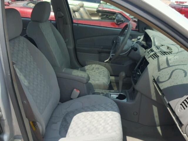 1G1ZT54865F288857 - 2005 CHEVROLET MALIBU LS ვერცხლისფერი ფოტო 5