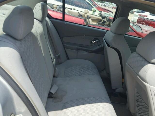 1G1ZT54865F288857 - 2005 CHEVROLET MALIBU LS ვერცხლისფერი ფოტო 6