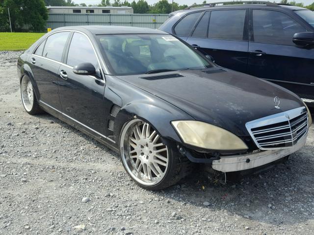 WDDNG71X07A078620 - 2007 MERCEDES-BENZ S 550 BLACK photo 1