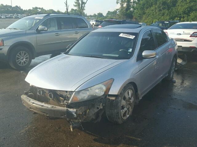 1HGCP26878A152608 - 2008 HONDA ACCORD EXL SILVER photo 2