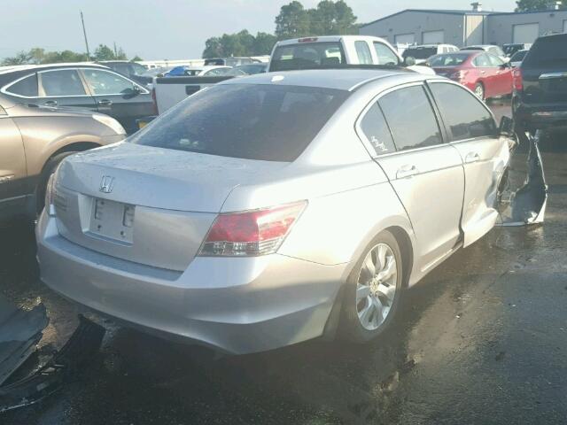 1HGCP26878A152608 - 2008 HONDA ACCORD EXL SILVER photo 4