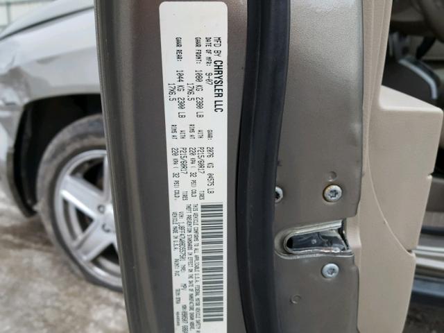 1J8FF47W08D557501 - 2008 JEEP COMPASS SP TAN photo 10