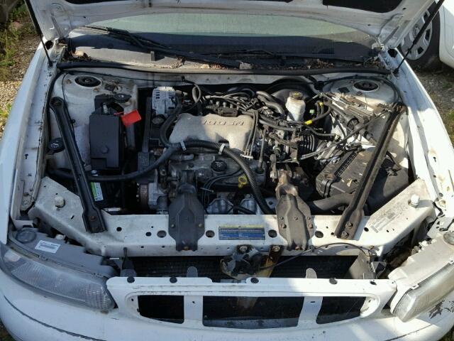 2G4WS52JX31261244 - 2003 BUICK CENTURY CU WHITE photo 7