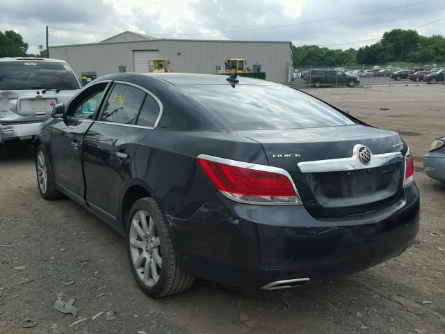 1G4GJ5E32CF101064 - 2012 BUICK LACROSSE T BLACK photo 3