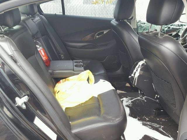 1G4GJ5E32CF101064 - 2012 BUICK LACROSSE T BLACK photo 6
