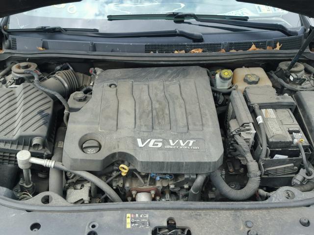 1G4GJ5E32CF101064 - 2012 BUICK LACROSSE T BLACK photo 7