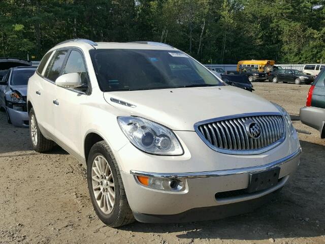 5GAKVBED0BJ395054 - 2011 BUICK ENCLAVE CX WHITE photo 1