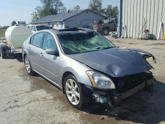 1N4BA41E27C804273 - 2007 NISSAN MAXIMA SE GRAY photo 1