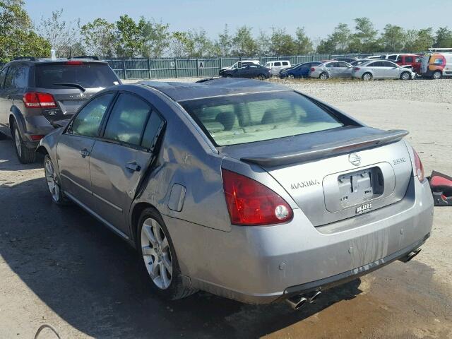 1N4BA41E27C804273 - 2007 NISSAN MAXIMA SE GRAY photo 3