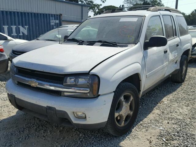 1GNES16S066125804 - 2006 CHEVROLET TRAILBLAZE WHITE photo 2