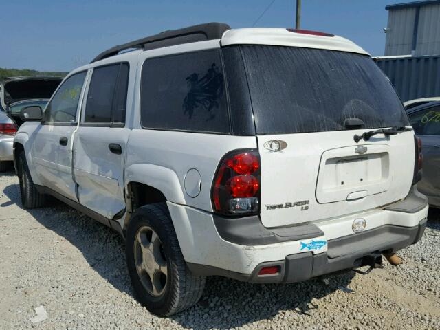 1GNES16S066125804 - 2006 CHEVROLET TRAILBLAZE WHITE photo 3