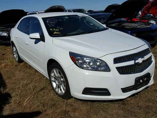 1G11C5SA8DF199647 - 2013 CHEVROLET MALIBU 1LT WHITE photo 1