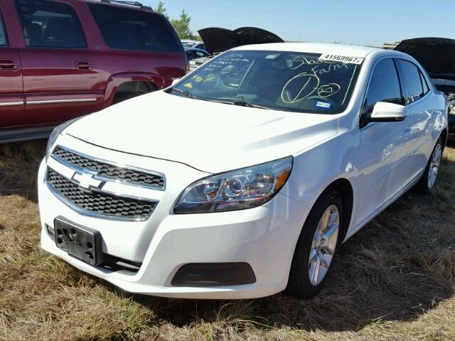 1G11C5SA8DF199647 - 2013 CHEVROLET MALIBU 1LT WHITE photo 2