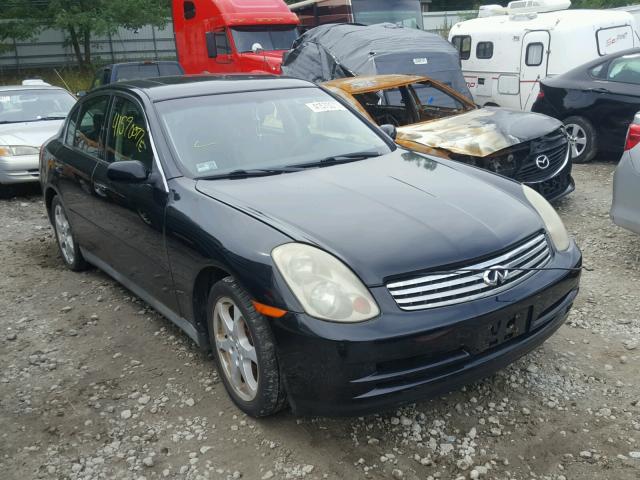 JNKCV51E13M014832 - 2003 INFINITI G35 BLACK photo 1