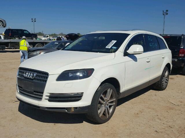 WA1AY74L79D022717 - 2009 AUDI Q7 3.6 QUA WHITE photo 2