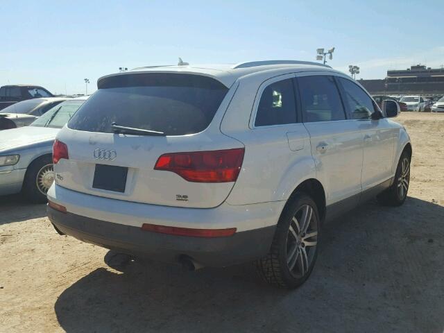 WA1AY74L79D022717 - 2009 AUDI Q7 3.6 QUA WHITE photo 4