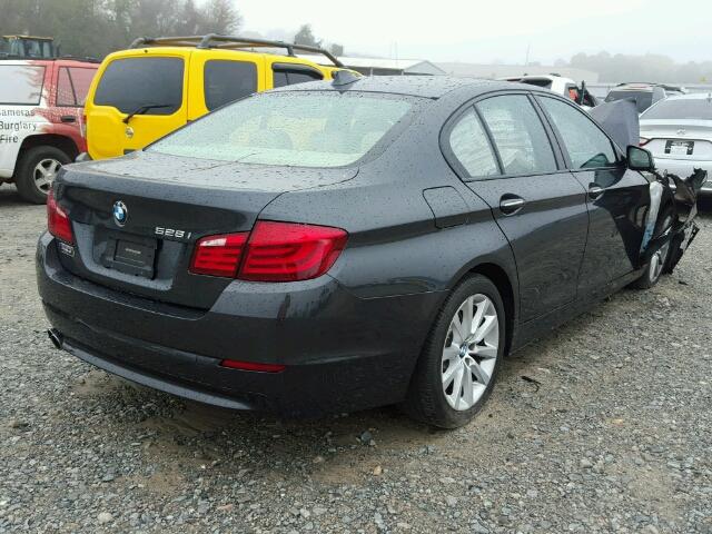 WBAFR1C53BC742744 - 2011 BMW 528 GRAY photo 4