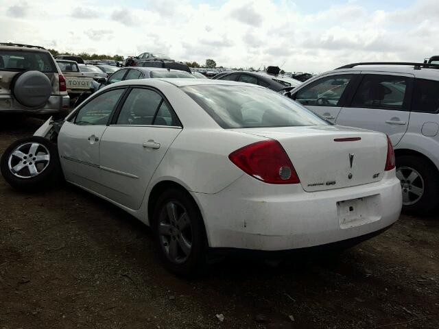 1G2ZH558764160944 - 2006 PONTIAC G6 GT WHITE photo 3