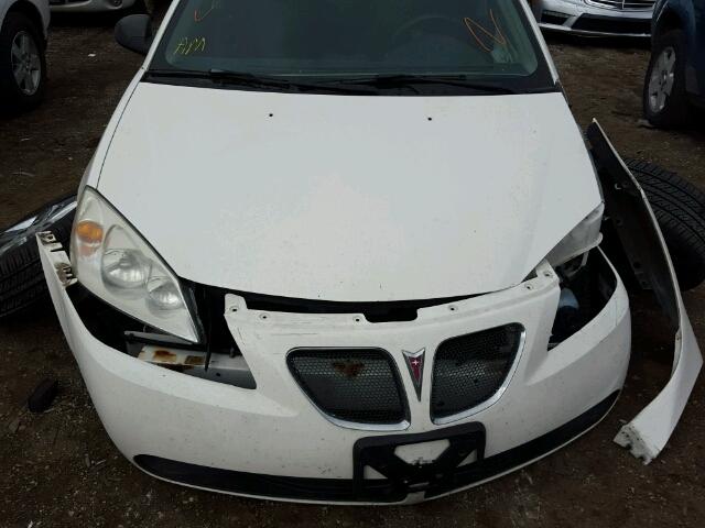 1G2ZH558764160944 - 2006 PONTIAC G6 GT WHITE photo 9