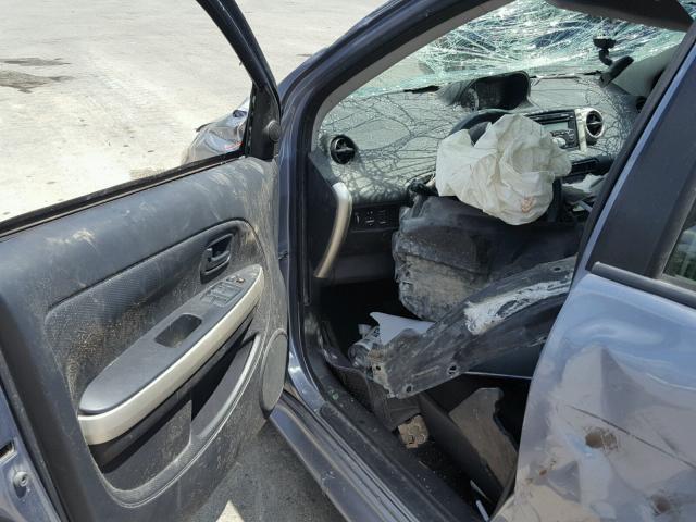 JTKKT624865005857 - 2006 TOYOTA SCION XA BLUE photo 9