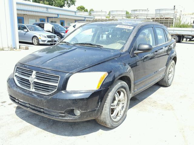 1B3HB48B67D330580 - 2007 DODGE CALIBER SX BLACK photo 2