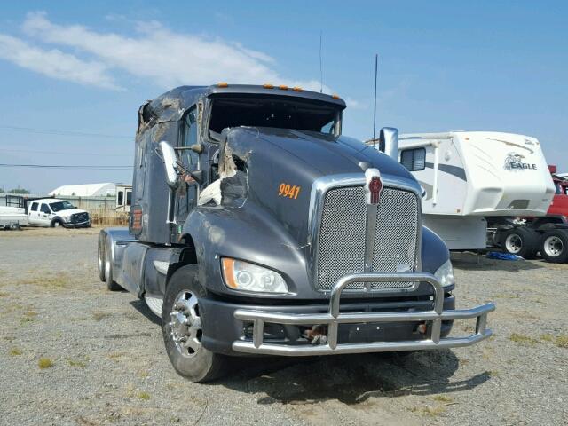 1XKADP9X6DJ346933 - 2013 KENWORTH CONSTRUCTI GRAY photo 1