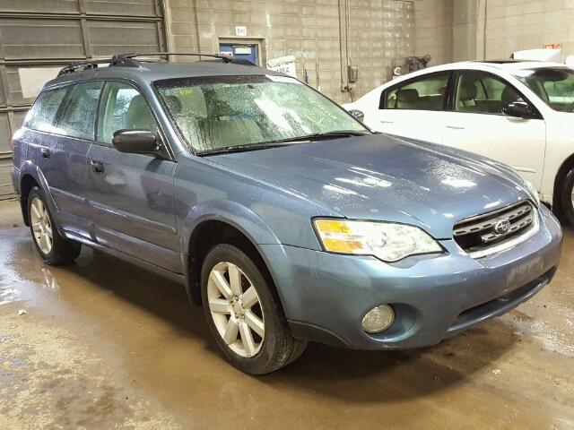 4S4BP61C667307930 - 2006 SUBARU LEGACY BLUE photo 1