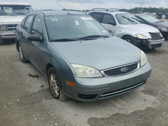 1FAFP34N66W106011 - 2006 FORD FOCUS ZX4 GRAY photo 1