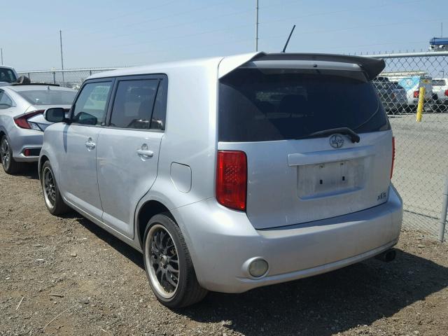 JTLKE50E381044667 - 2008 TOYOTA SCION XB Grau Foto 3