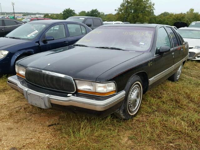 1G4BT5371PR412645 - 1993 BUICK ROADMASTER BLACK photo 2