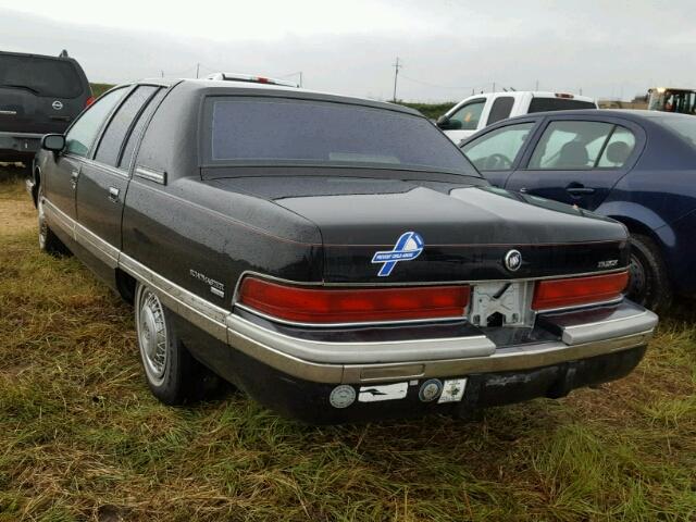 1G4BT5371PR412645 - 1993 BUICK ROADMASTER BLACK photo 3