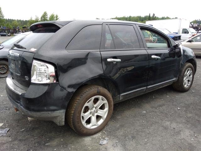 2FMDK4JC7DBA76469 - 2013 FORD EDGE SEL BLACK photo 4