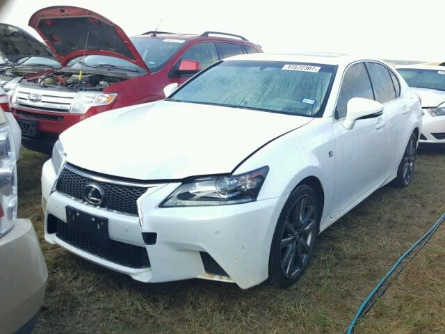 JTHBE1BL4D5023991 - 2013 LEXUS GS 350 WHITE photo 2