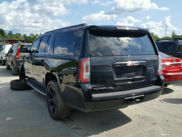 1GKS2GKC6GR339925 - 2016 GMC YUKON XL K BLACK photo 3