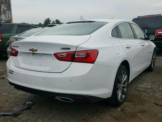 1G1ZE5SX5JF159121 - 2018 CHEVROLET MALIBU PRE WHITE photo 4