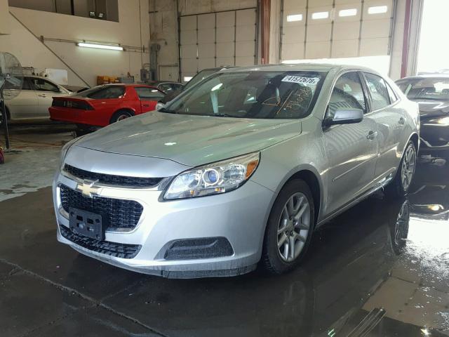 1G11C5SL3FU145656 - 2015 CHEVROLET MALIBU 1LT SILVER photo 2