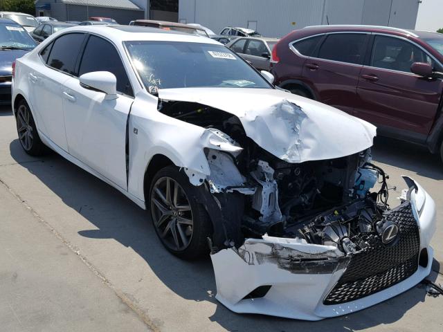 JTHBA1D23G5019483 - 2016 LEXUS IS 200T WHITE photo 1