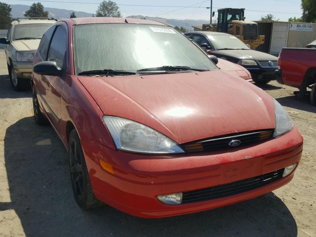 3FAFP31313R127012 - 2003 FORD FOCUS ZX3 RED photo 1